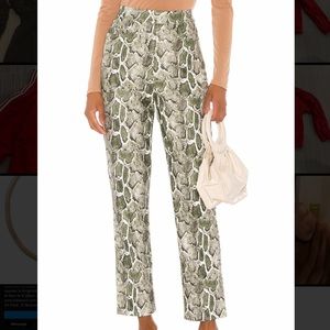 Song of style snakeskin pants